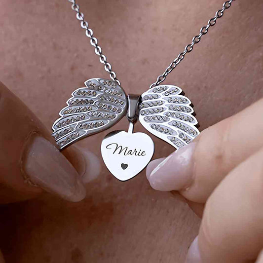 Colar Anjo Personalizável Prata 925